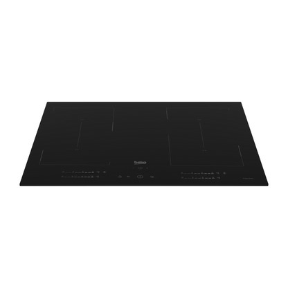 BEKO Hob | HII64720QUF2T | Induction | Number of burners/cooking zones 4 | Touch | Timer | Black