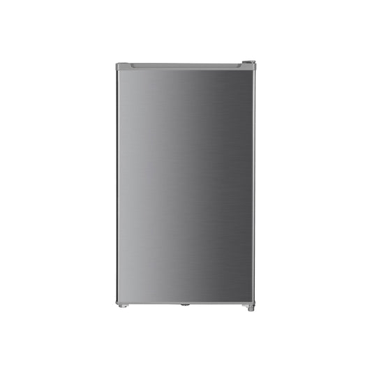 BEKO Refrigerator with freezer compartment | RS9051PN | Freestanding | 85 cm | Tabletop | Refrigerator Net Capacity 90 litres | Class E | Silver