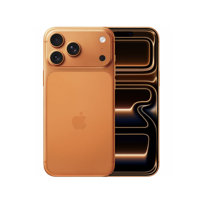 Apple iPhone 17 Pro Max | 256 Go | 512 Go | 1 To | 2 To | Orange cosmique | Argent | Bleu profond