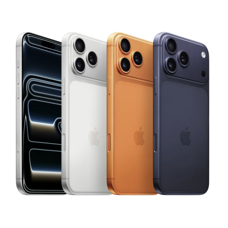 Apple iPhone 17 Pro Max | 256 Go | 512 Go | 1 To | 2 To | Orange cosmique | Argent | Bleu profond