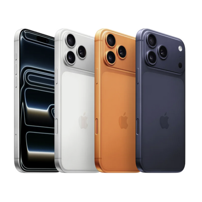 Apple iPhone 17 Pro Max | 256 Go | 512 Go | 1 To | 2 To | Orange cosmique | Argent | Bleu profond