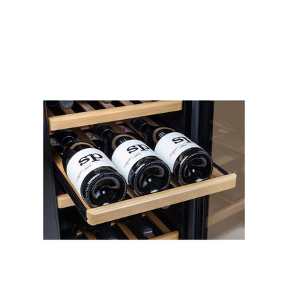 Caso | Wine cooler | WineComfort 24 | Energy class G | Showcase | 24 bottles | Compressor technology | Black