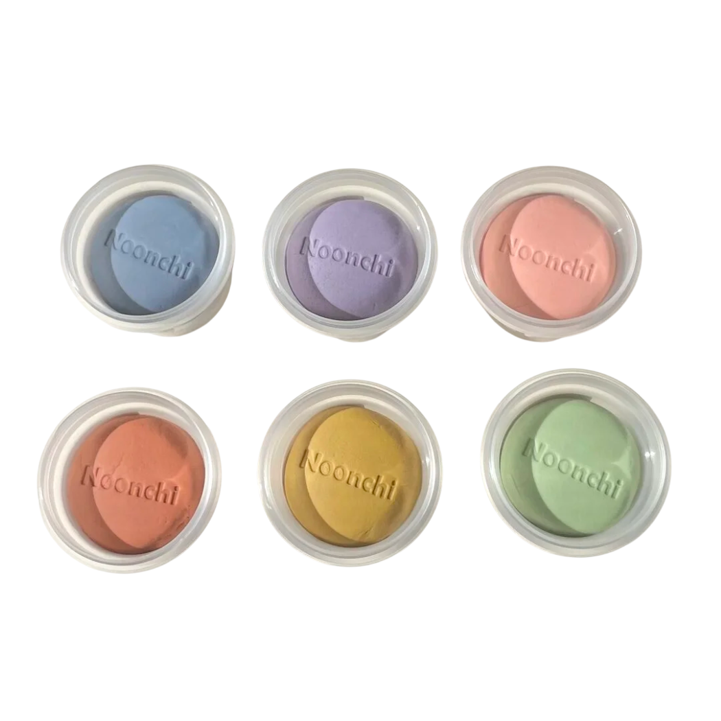 Noonchi Organic Play Dough Set 03 Botanical