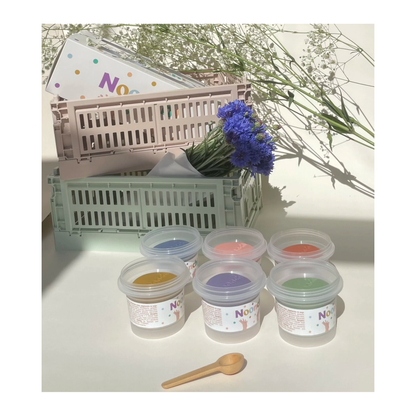 Noonchi Organic Play Dough Set 03 Botanical
