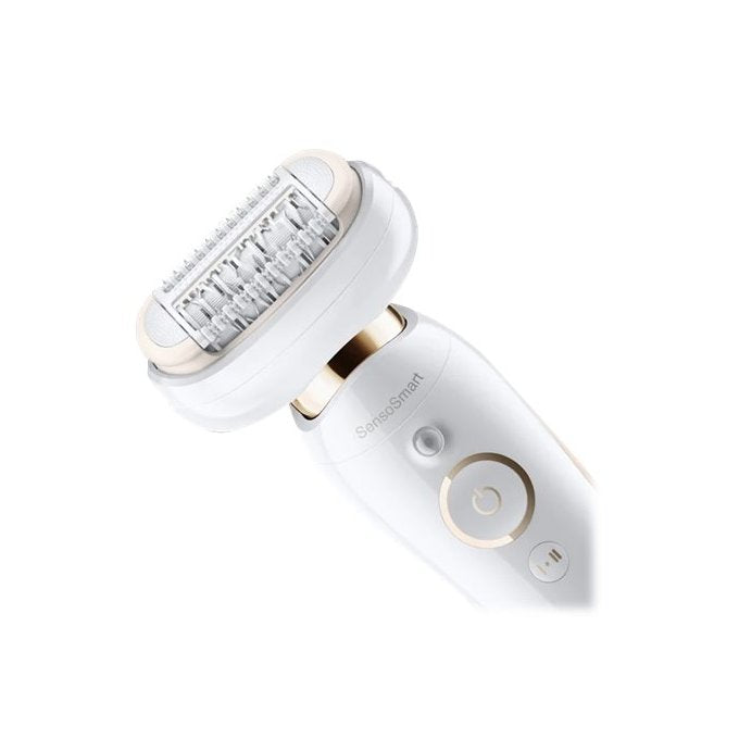 Braun Epilator | SES9-030 3D Silk-Epilk 9 Flex | Wet & Dry | White/Rose
