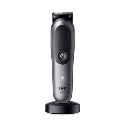 Braun 13in1 Grooming Kit | All-in-One Series 7 AIO7560 | Cordless | Number of length steps 14 | Black/Grey