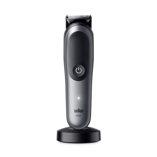 Braun 13in1 Grooming Kit | All-in-One Series 7 AIO7560 | Cordless | Number of length steps 14 | Black/Grey