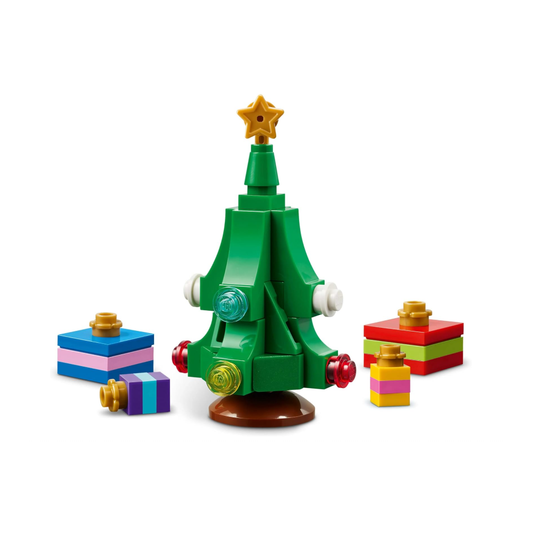 LEGO Santa Claus Van - Colourful Toy Car with Christmas Tree | Gifts | Decorations | 40746 | 8+