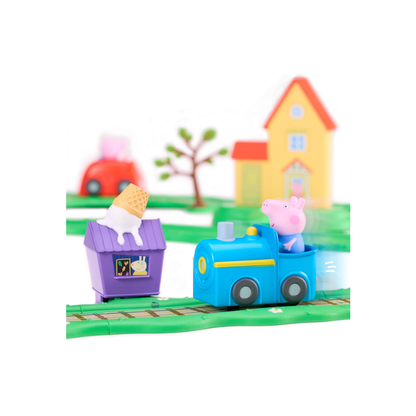 Peppa Pig Whizz Around Peppa's Runabout Town Set | 3+