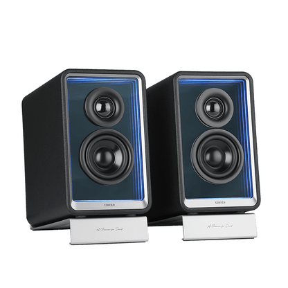 Edifier | Desktop Active Monitor with GaN Charger | QR65 | 70 W | Bluetooth | ≥ 85 dB | Wireless connection  | Black