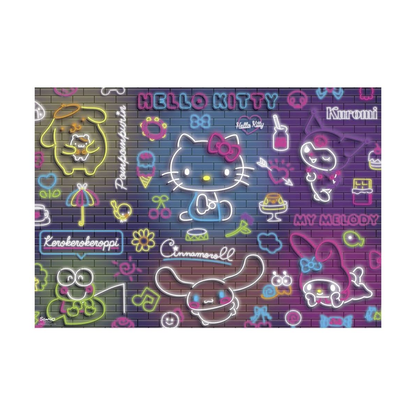 Trefl Neon Hello Kitty Puzzle | 500 Elements | 10+