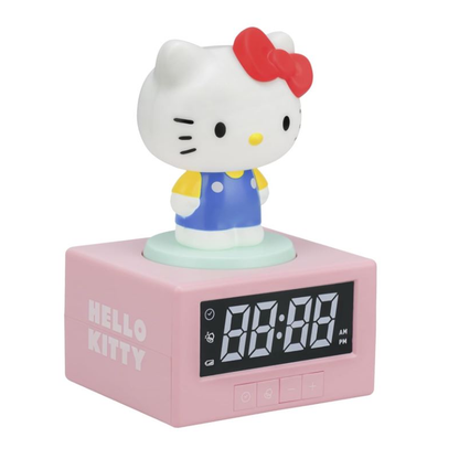 Paladone Hello Kitty Alarm Clock with Night Light
