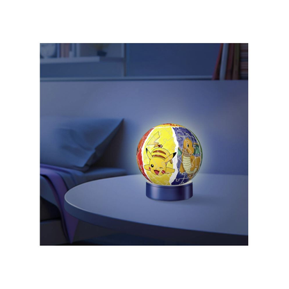 Ravensburger 3D Night Light Puzzle Ball Pokémon | 11547 | 6+