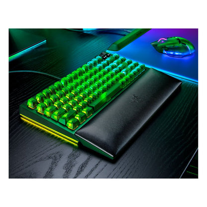 Razer BlackWidow V4 75% | Mechanical Gaming keyboard | Wired | US | Phantom Green Edition