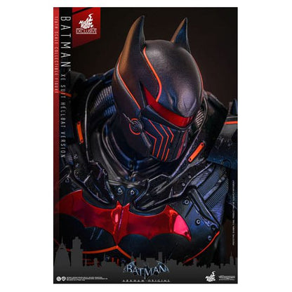 Batman Arkham Origins Videogame Masterpiece Action Figure 1/6 XE Suit Hellbat Version Hot Toys Exclusive 33 cm