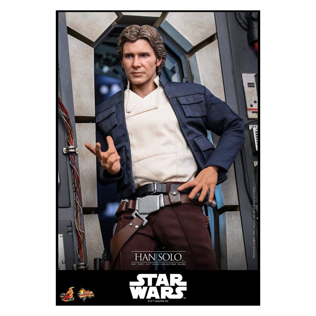 Star Wars Episode V Movie Masterpiece Action Figure 1/6 Han Solo 31 cm
