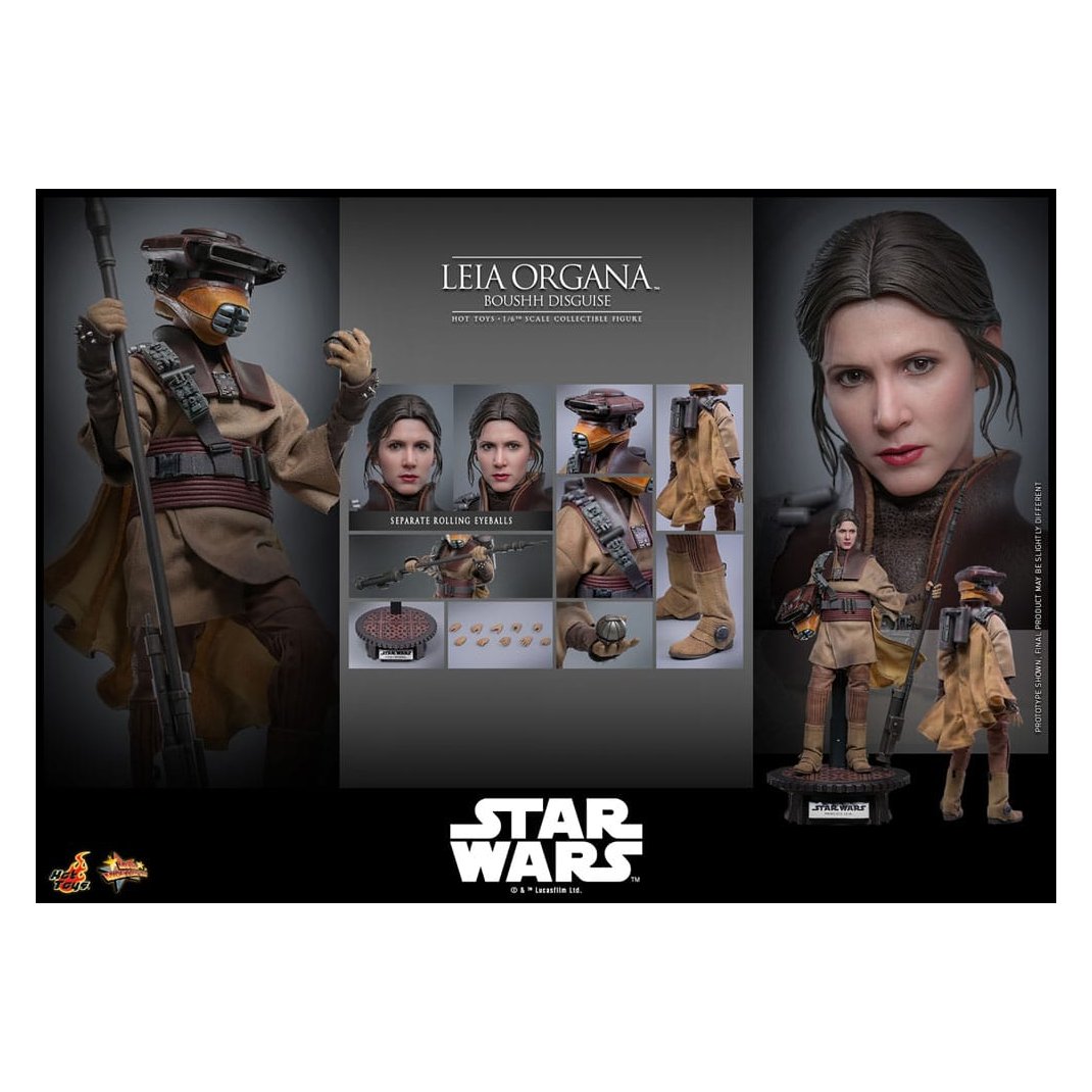 Star Wars Episode VI Movie Masterpiece Action Figure 1/6 Leia Organa (Boushh Disguise) 27 cm