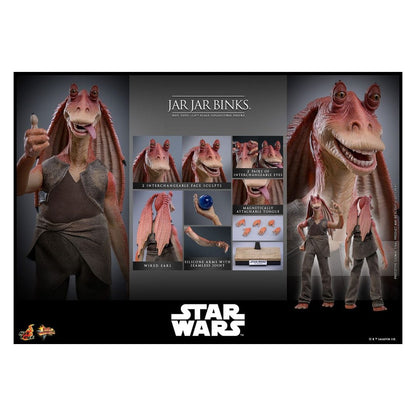Star Wars Action Figure 1/6 Jar Jar Binks 33 cm