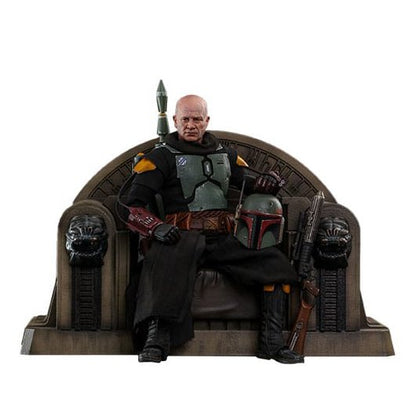 Star Wars: The Mandalorian Action Figure 1/6 Boba Fett Repaint Armor and Throne Special Edition 30 cm