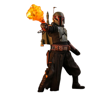 Star Wars: The Mandalorian Action Figure 1/6 Boba Fett Repaint Armor and Throne Special Edition 30 cm