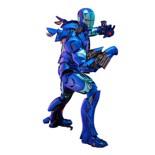 Iron Man Movie Masterpiece Diecast Action Figure 1/6 Iron Man Mark III (Stealth Mode Ver.) 2.0 Hot Toys Exclusive 33 cm