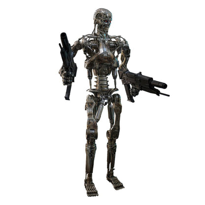 Terminator 2: Judgment Day Movie Masterpiece Die-cast Action Figure 1/6 Endoskeleton (Battle Damaged Version) 31 cm
