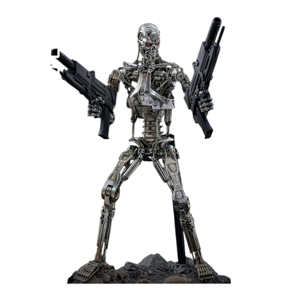 Terminator 2: Judgment Day Movie Masterpiece Die-cast Action Figure 1/6 Endoskeleton (Battle Damaged Version) 31 cm