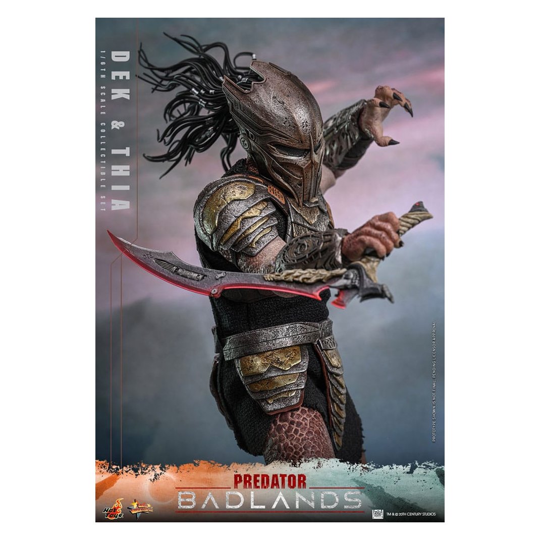 Predator: Badlands Movie Masterpiece Action Figure 1/6 Dek & Thia 30 cm