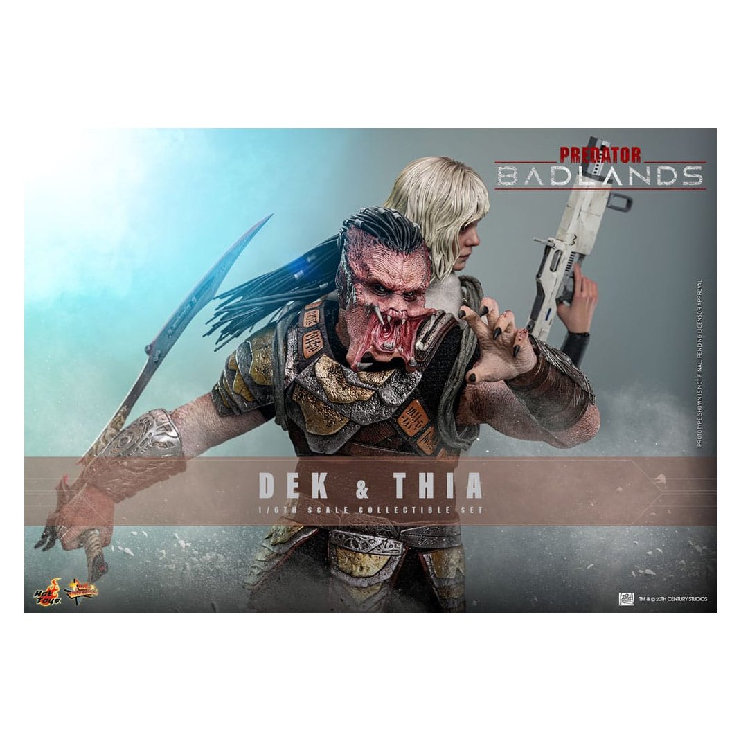 Predator: Badlands Movie Masterpiece Action Figure 1/6 Dek & Thia 30 cm