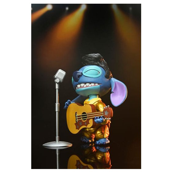 Lilo & Stitch Action Figure Ultimate Gold Suit Elvis Stitch 18 cm
