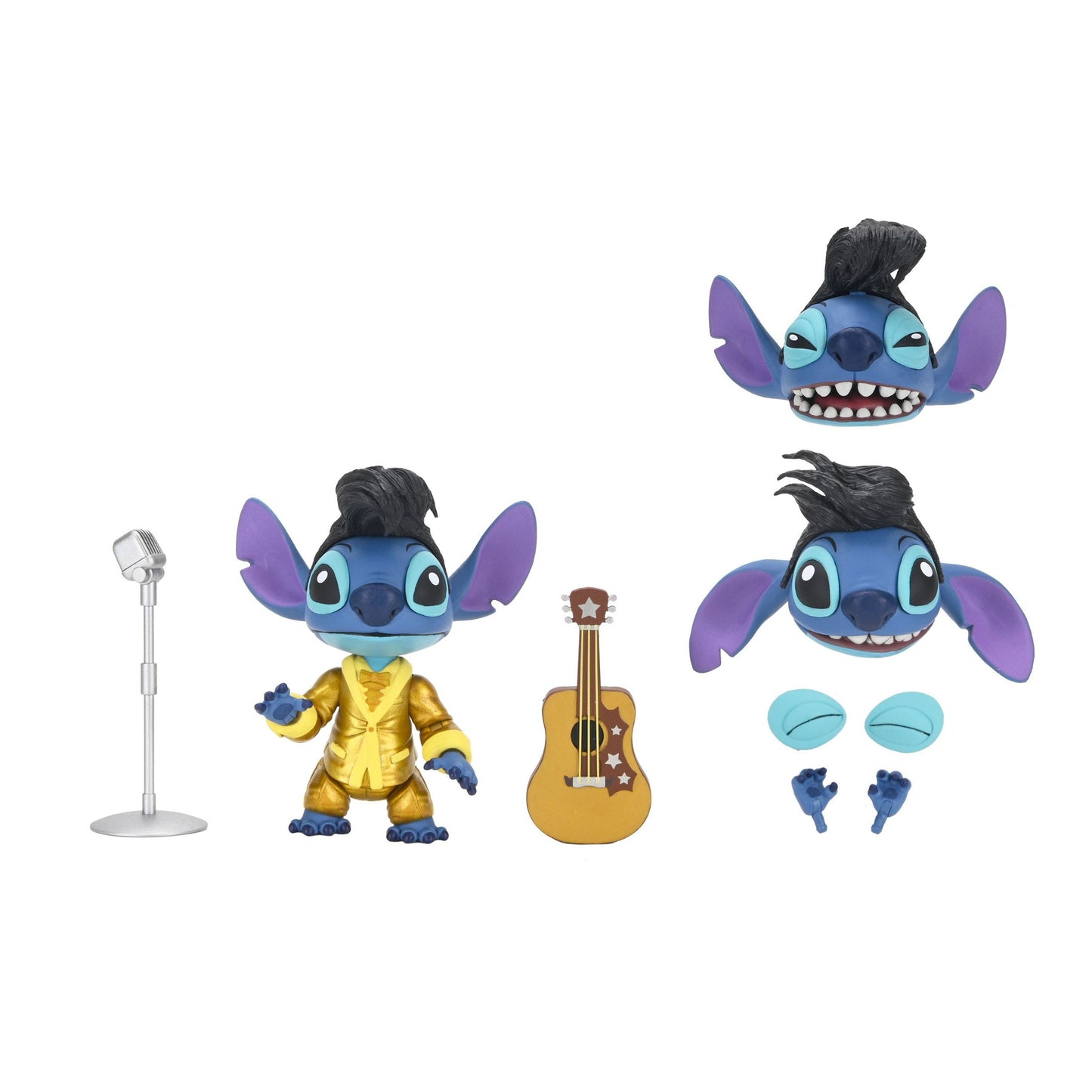 Lilo & Stitch Action Figure Ultimate Gold Suit Elvis Stitch 18 cm