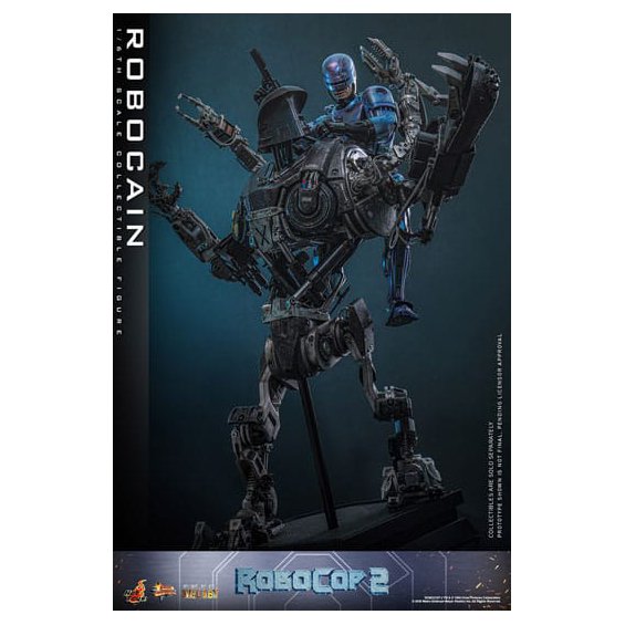 RoboCop 2 Movie Masterpiece Diecast Action Figure 1/6 RoboCain 40 cm