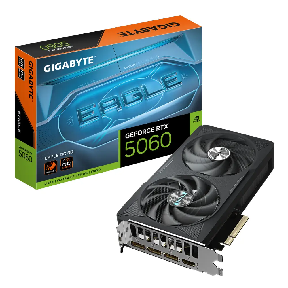 Gigabyte GeForce RTX 5060 EAGLE OC 8G | NVIDIA GeForce RTX 5060 | 8 GB