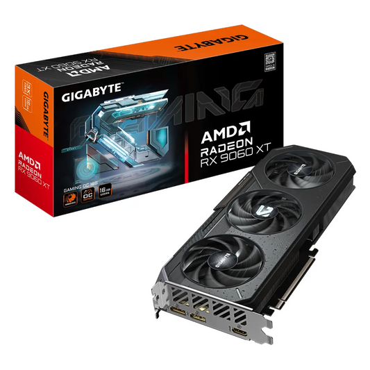Gigabyte Radeon RX 9060 XT GAMING OC 16G | AMD Radeon RX 9060 XT | 16 GB