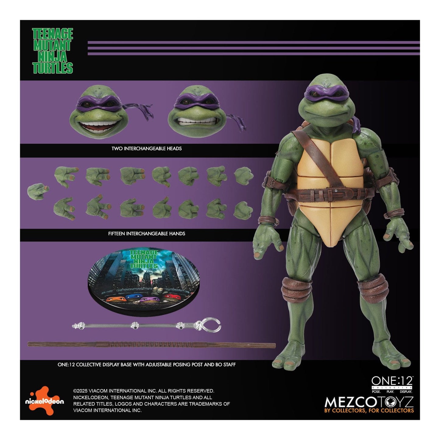 Teenage Mutant Ninja Turtles Figures box set 1/12 Teenage Mutant Ninja Turtles (1990 Movie) 15 cm