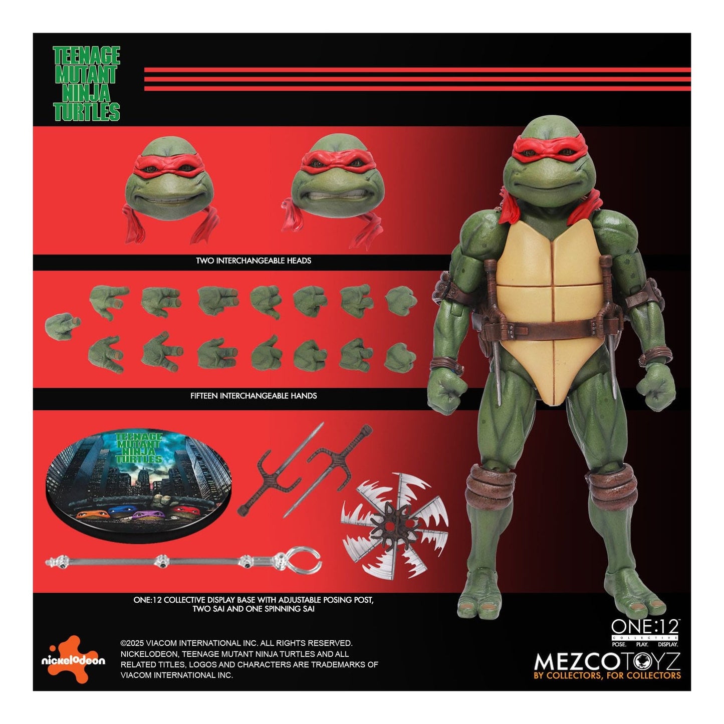 Teenage Mutant Ninja Turtles Figures box set 1/12 Teenage Mutant Ninja Turtles (1990 Movie) 15 cm