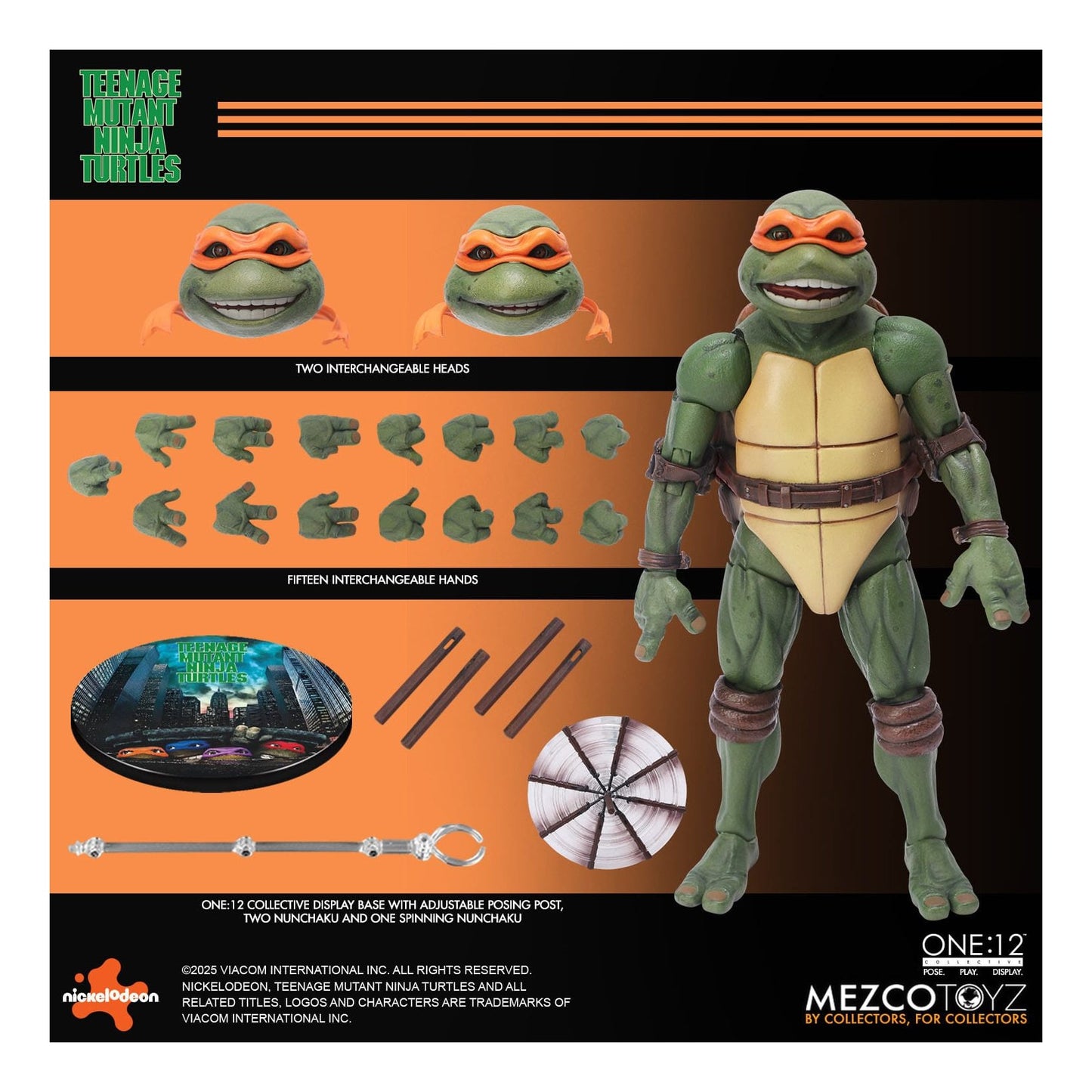 Teenage Mutant Ninja Turtles Figures box set 1/12 Teenage Mutant Ninja Turtles (1990 Movie) 15 cm