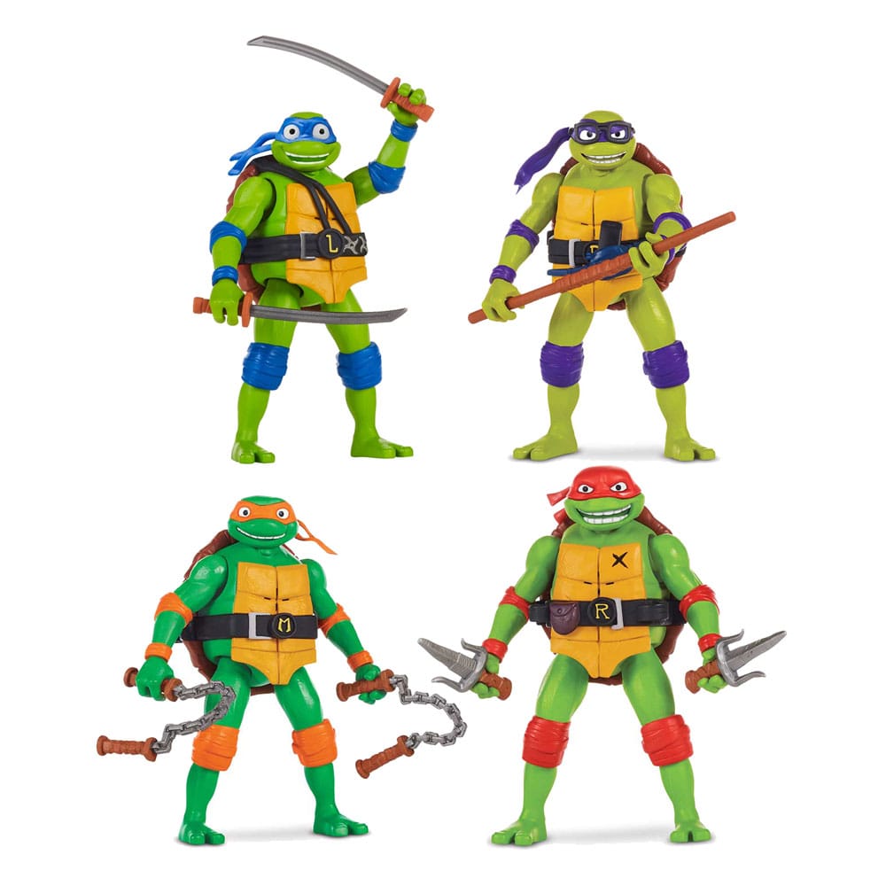 Teenage Mutant Ninja Turtles: Mutant Mayhem Ninja Shouts Action Figures 15 cm Assortment