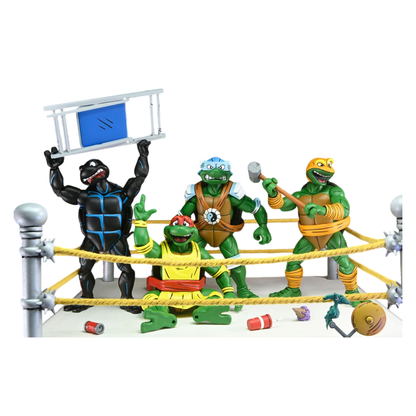 Teenage Mutant Ninja Turtles (Archie Comics) Action Figures 4-Pack Stump Wrestling Turtles 18 cm