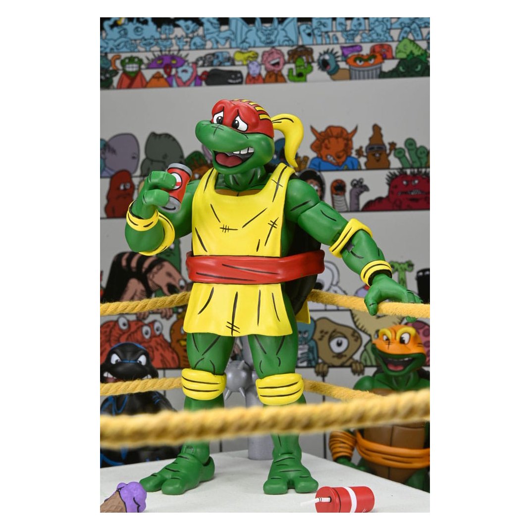 Teenage Mutant Ninja Turtles (Archie Comics) Action Figures 4-Pack Stump Wrestling Turtles 18 cm