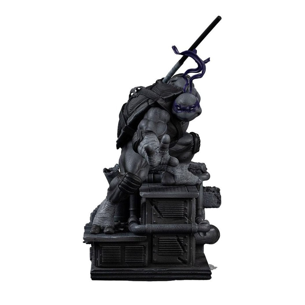 Teenage Mutant Ninja Turtles Art Scale Statue 1/10 Donatello Black and White Variant 26 cm heo exclusive