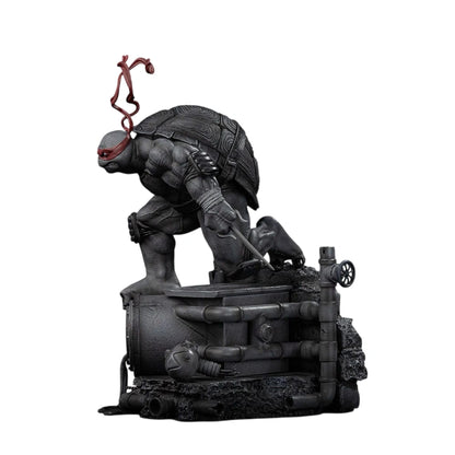 Teenage Mutant Ninja Turtles Art Scale Statue 1/10 Raphael Black and White Variant 26 cm heo exclusive