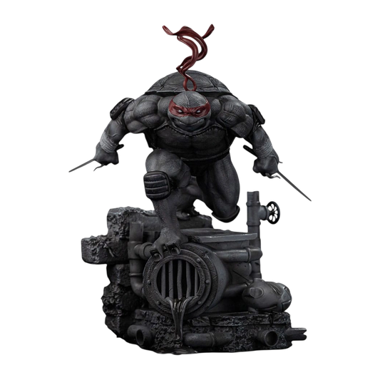 Teenage Mutant Ninja Turtles Art Scale Statue 1/10 Raphael Black and White Variant 26 cm heo exclusive