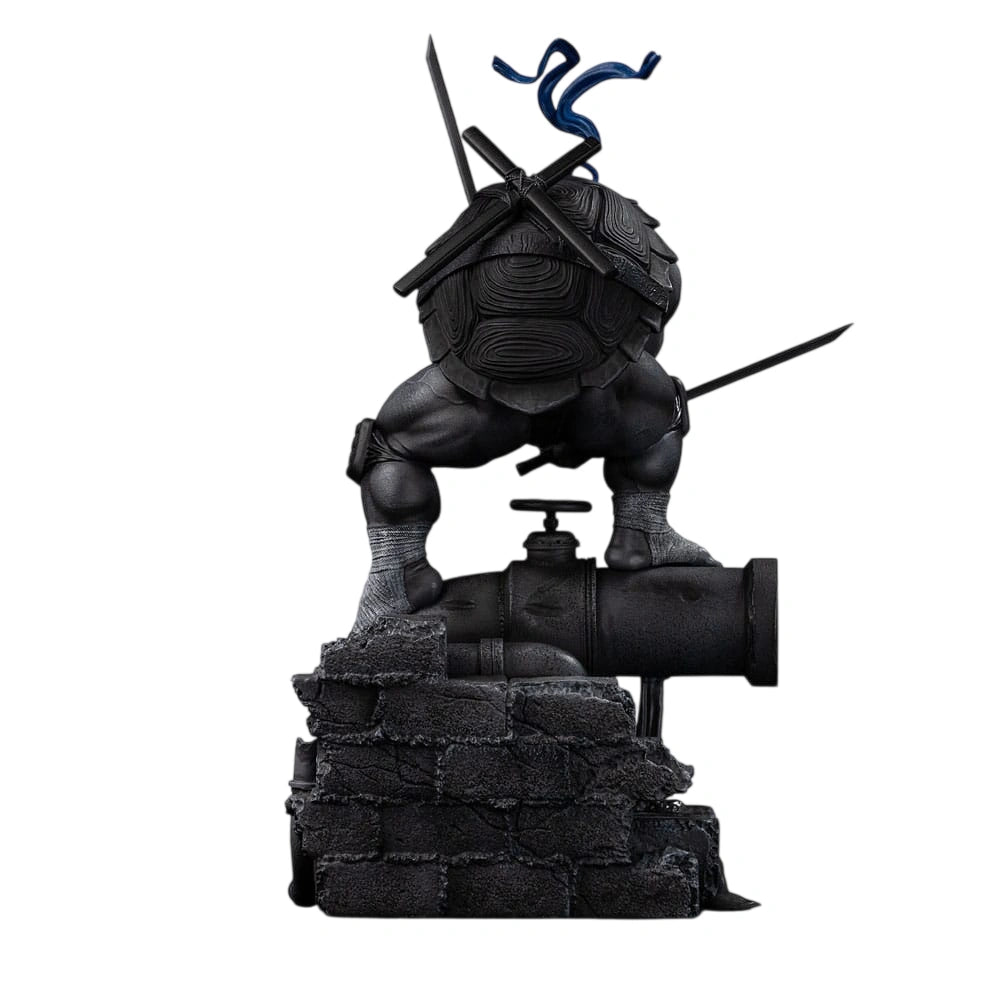 Teenage Mutant Ninja Turtles Art Scale Statue 1/10 Leonardo Black and White Variant 26 cm heo exclusive