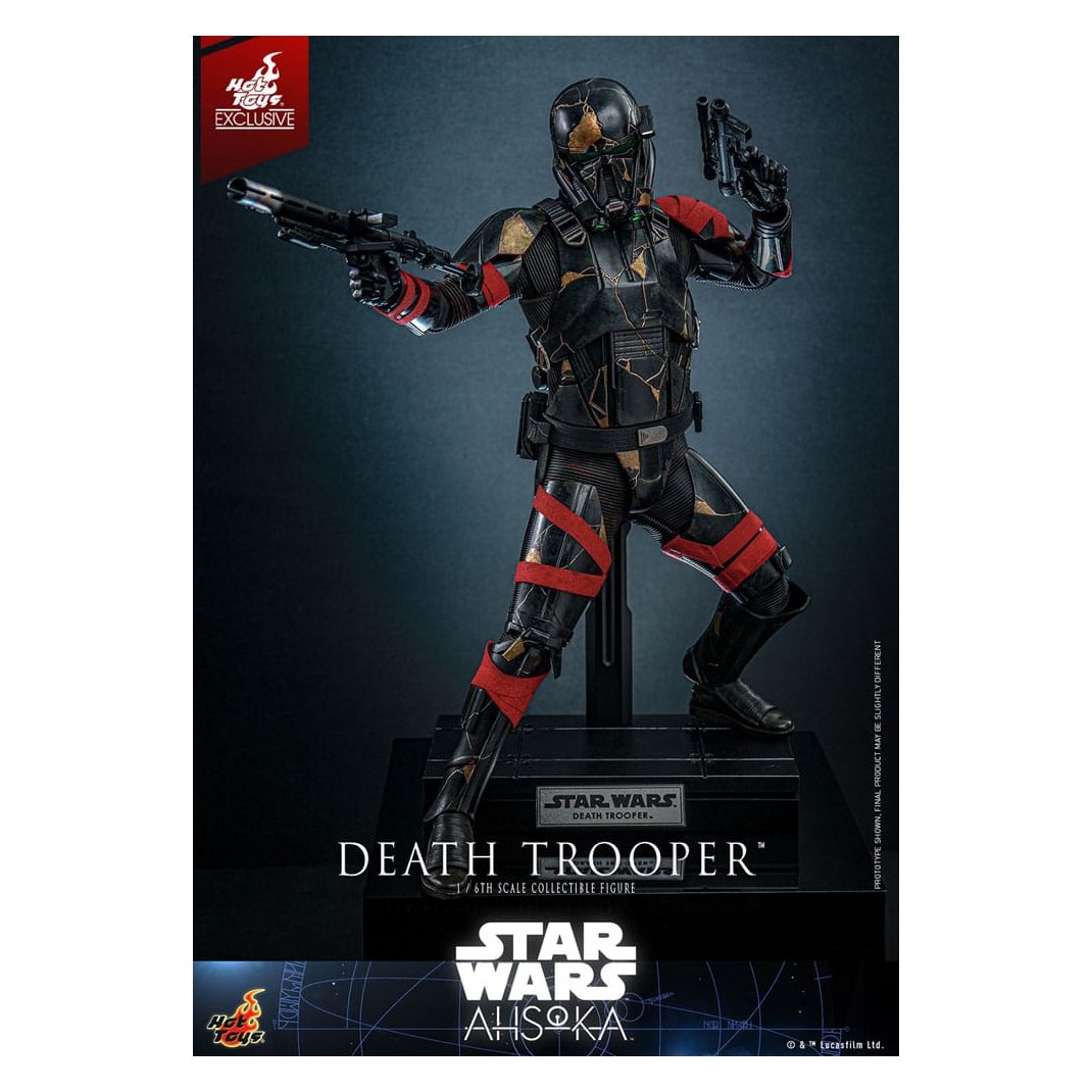 Star Wars: Ahsoka Television Masterpiece Action Figure 1/6 Death Trooper Hot Toys Exclusive 31 cm