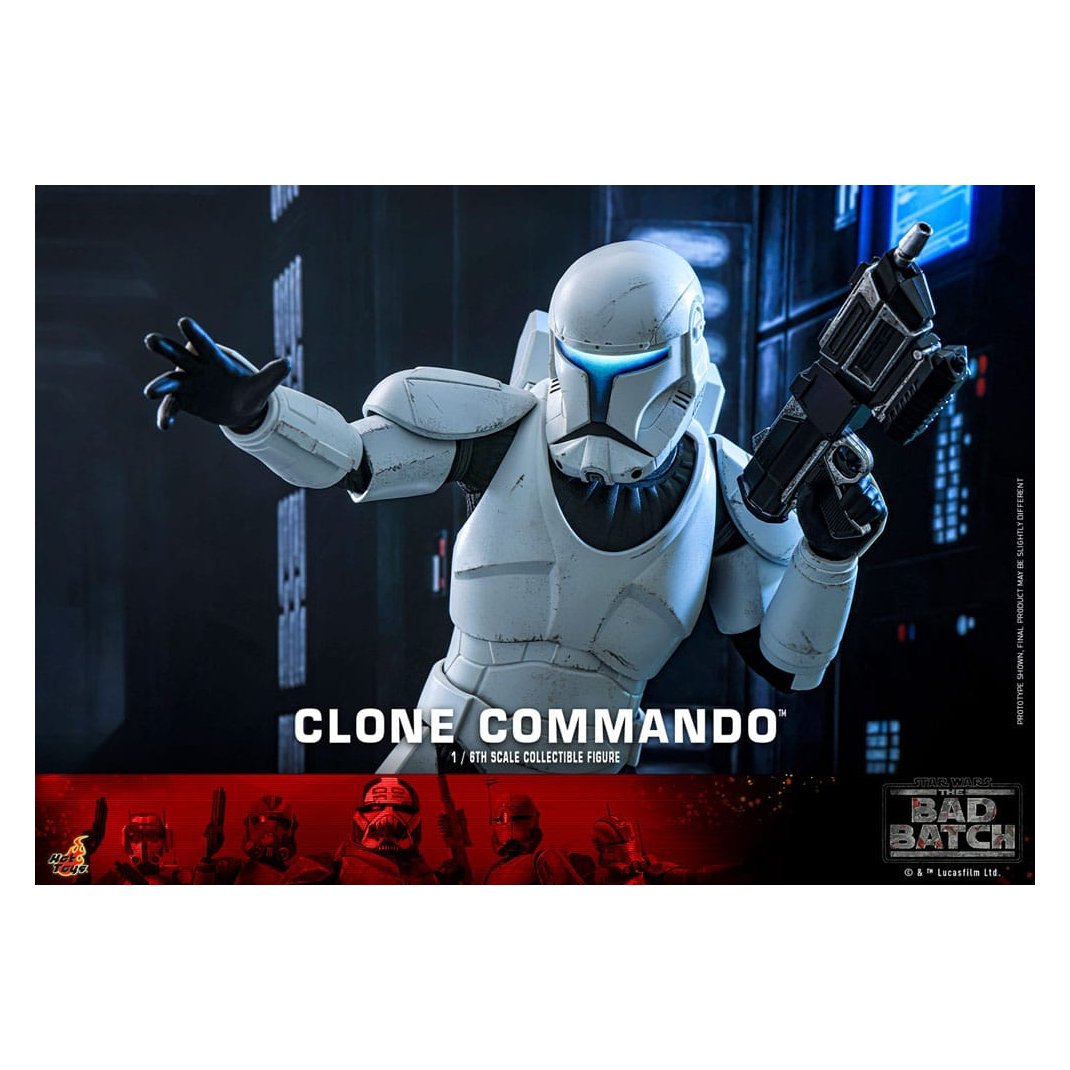 Star Wars: The Bad Batch Action Figure 1/6 Clone Commando 30 cm