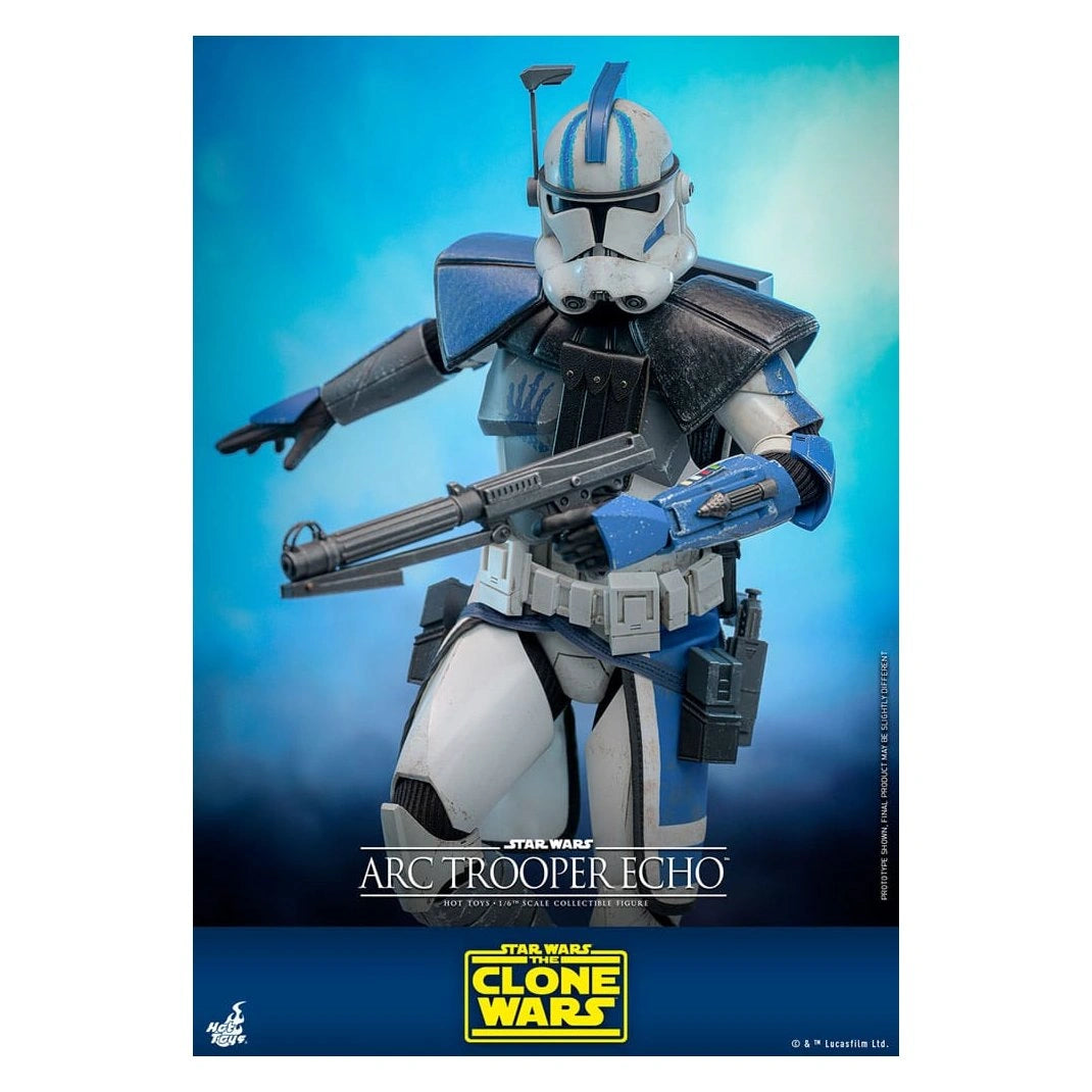 Star Wars: The Clone Wars Action Figure 1/6 Arc Trooper Echo 30 cm