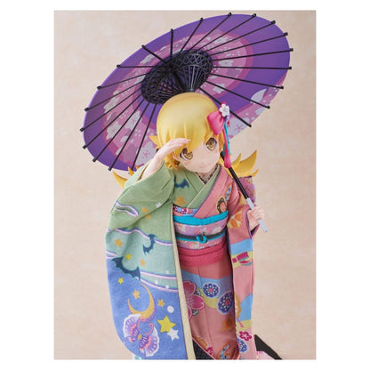 Monogatari PVC Statue 1/4 Shinobu Oshino Japanese Doll 42 cm