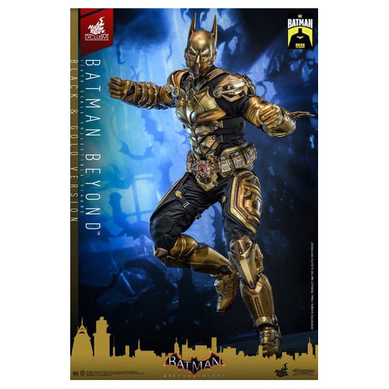 Batman: Arkham Knight Videogame Masterpiece Action Figure 1/6 Batman Beyond (Black & Gold Version) 32 cm