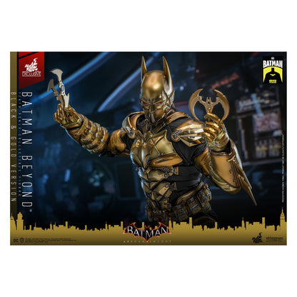 Batman: Arkham Knight Videogame Masterpiece Action Figure 1/6 Batman Beyond (Black & Gold Version) 32 cm